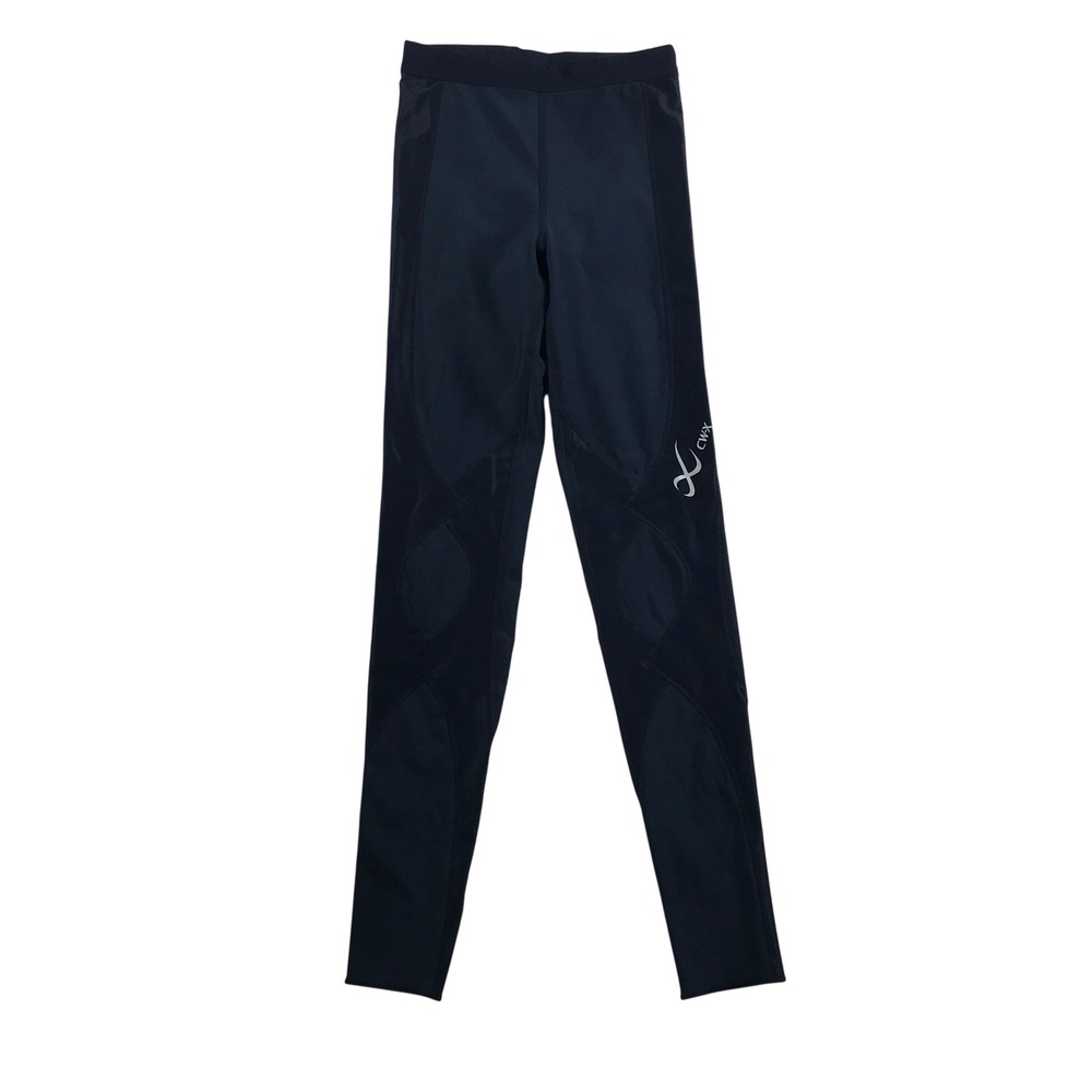 CW-X Stabilyx Compression Tights Navy Blue Womens Small 122879 Running Leggings